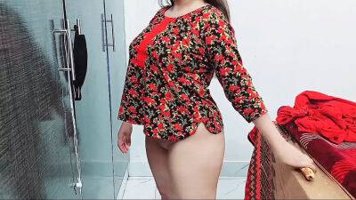 Rabia Bhabhi Does Striptease Home Alone. Teasing Her Boyfriend With Banana, Moaning And Sex Talk In Hindi on badgirlnextdoor.com