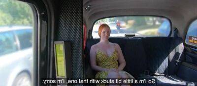 Thick ass ginger cutie is sucking off and riding the taxi driver's huge dong on badgirlnextdoor.com