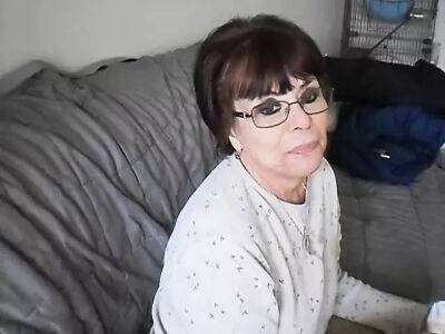 Dark Haired Granny Taking Some Cumshots on badgirlnextdoor.com
