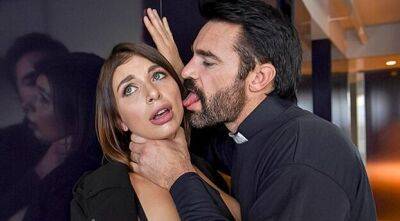 TOUGHLOVEX Ivy Lebelle rough sex with a priest on badgirlnextdoor.com