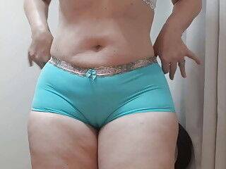 Big booty in blue shorts - Brazil on badgirlnextdoor.com