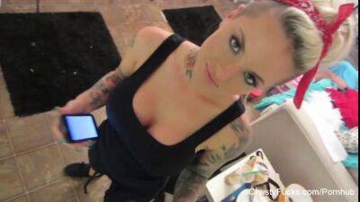 Behind the scenes with tatted starlet Christy Mack on badgirlnextdoor.com