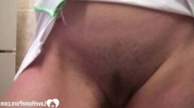 Blonde with great tits teases the camera on badgirlnextdoor.com