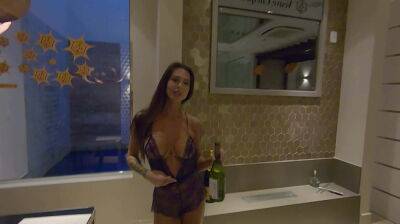 Playing with naughty brunette at the motel - Ana Rothbard - Brazil on badgirlnextdoor.com