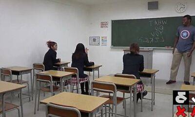 3 japanese schoolgirls vs bbc - Japan on badgirlnextdoor.com