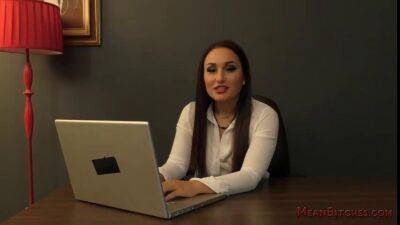 Your Secretary becomes your new Boss - Gabriella Paltrova - Femdom JOI on badgirlnextdoor.com