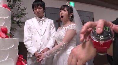 Christian Japanese wedding with the busty bride and the brides maid fucked in church - Japan on badgirlnextdoor.com