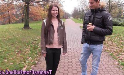 Dutch teen gets facial - Netherlands on badgirlnextdoor.com