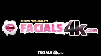 FACIAL4K Multiple Cum Explosion Facials All Over Friendly Neighbor on badgirlnextdoor.com