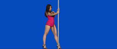 Nekane hot naked pole dance on badgirlnextdoor.com
