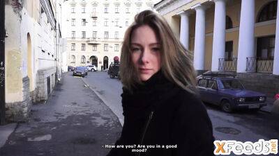 Girl with navel piercing shows sexual potential during fuck - Russia on badgirlnextdoor.com