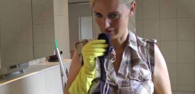 Fucked the horny cleaning lady - this is how household work works - Germany on badgirlnextdoor.com