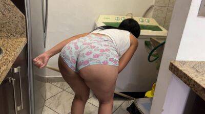 Beautiful Married Woman Milf Washing and Cleaning in my House has a Big ASS - Japan - Colombia on badgirlnextdoor.com