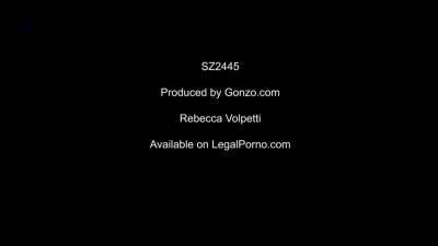 Sensuous nymph Rebecca Volpetti pissing fetish gangbang hot xxx clip on badgirlnextdoor.com