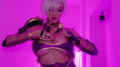 Gorgeous Ivy Valentine from Soulcalibur Uses All Her Body-parts To Conquer a Strong Cock on badgirlnextdoor.com